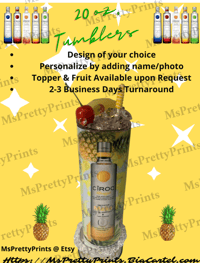 Ciroc Personalized Tumbler