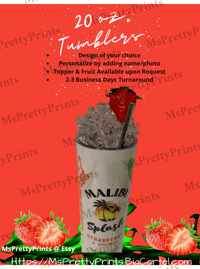 Malibu Personalized Tumbler