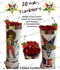 Image 5 of Order of Eastern Star (OES) Personalized Tumbler