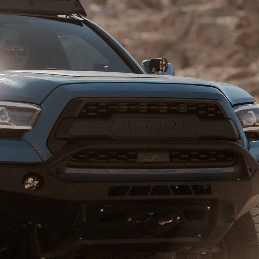 Not Compatible with 2018 & 2019 with Garnish Sensor SR5 TRD Sport Limited Front Grill for Tacoma 2016-2019 TRD Off-Road Including SR TRD PRO Grille 