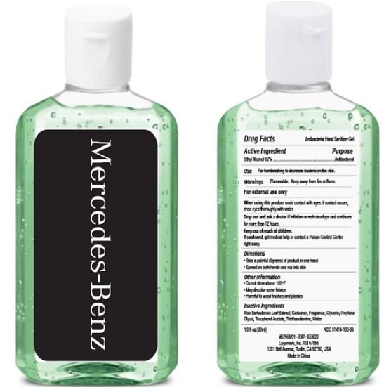 Image of 2oz Hand Sanitizer with Flip Top