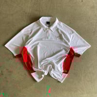 Image 1 of NIKE CHALLENGE COURT ZIP 1/4 POLO SHIRT