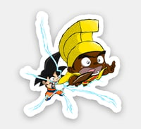 Image of Goku-Kamehameha sticker