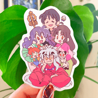 Image 1 of Inuyasha & Gang Stickers