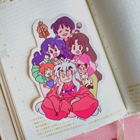 Image 2 of Inuyasha & Gang Stickers