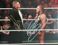 WWE Walter & Pete Dunne autographed 8x10 photo