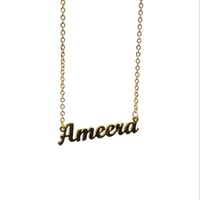 English Name Necklace 