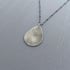 Large Silver and Mixed Metal Tea Tin Teardrop Necklace Image 5