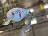 White / Black Splatter Squarebill