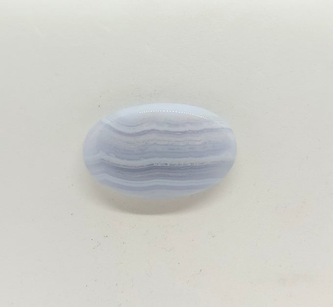 Image of Blue Lace Agate Magnetic Pin #20-383