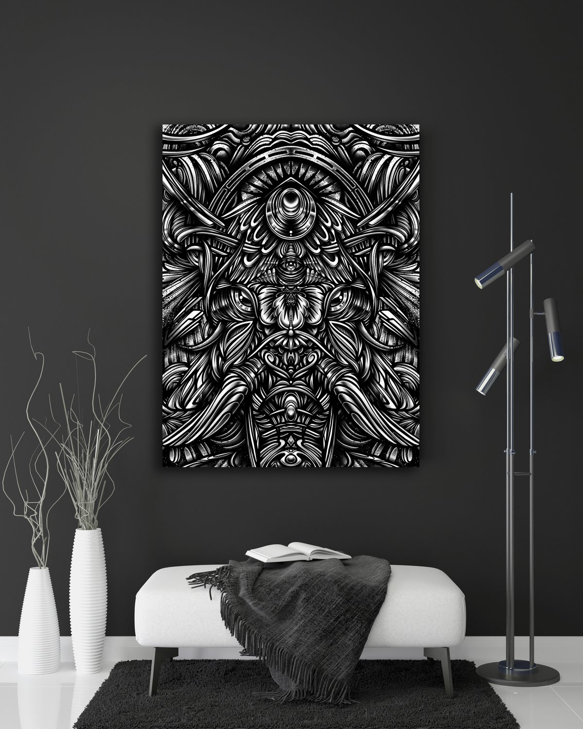 Image of Sacred Elephant Canvas