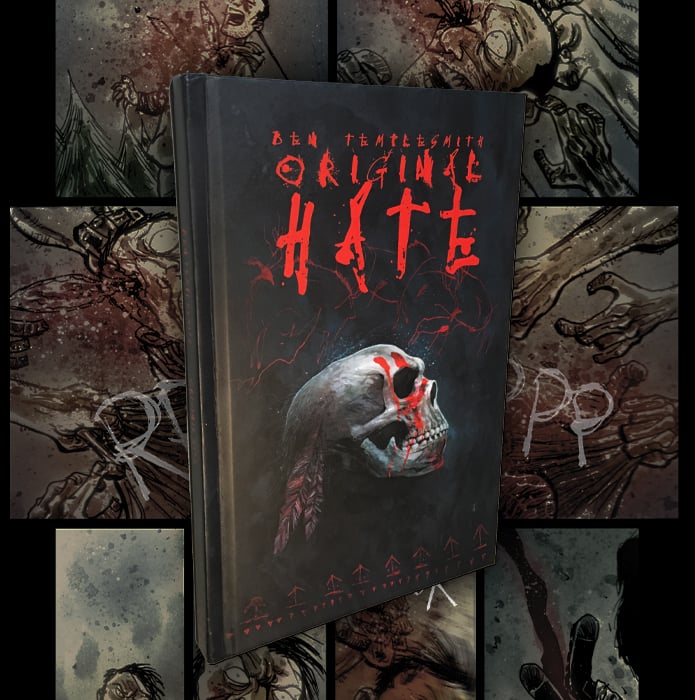 Image of ORIGINAL HATE HARDCOVER GN IS LIVE!