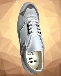 Image 2 of Tortola X Quarter416 full grain cow leather British army trainer sneaker shoes made in Spain