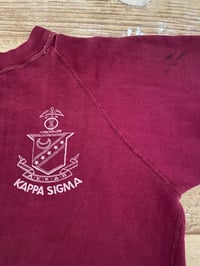 Image 5 of 60s KAPPA SIGMA SHORT SLEEVE SWEATSHIRT