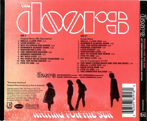 The Doors ‎– Waiting For The Sun, CD, NEW