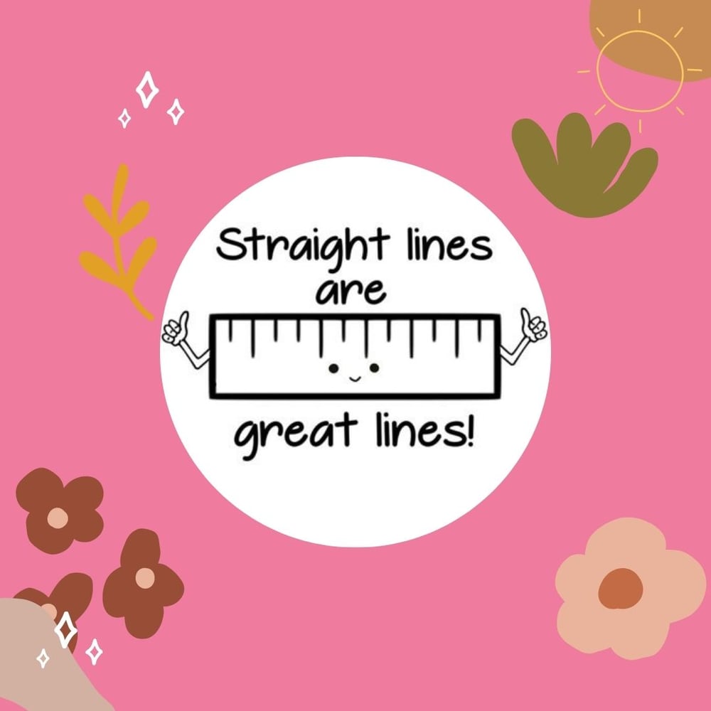 Straight Lines Stamp