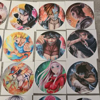 Image 3 of Anime 4cm Sticker Set (16 Stück)