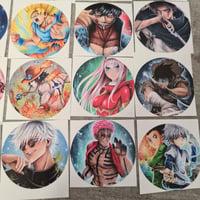 Image 4 of Anime 4cm Sticker Set (16 Stück)