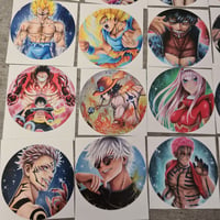 Image 5 of Anime 4cm Sticker Set (16 Stück)