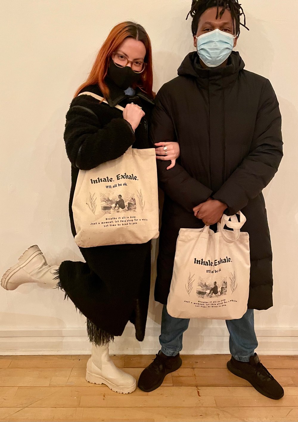 Image of Inhale Exhale Tote Bag