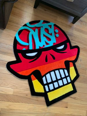 Image of Skull DUST rug