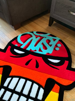 Image of Skull DUST rug