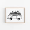 Mountain Van Art Print