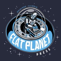 Image 2 of flat planet press - spaceman hoodies