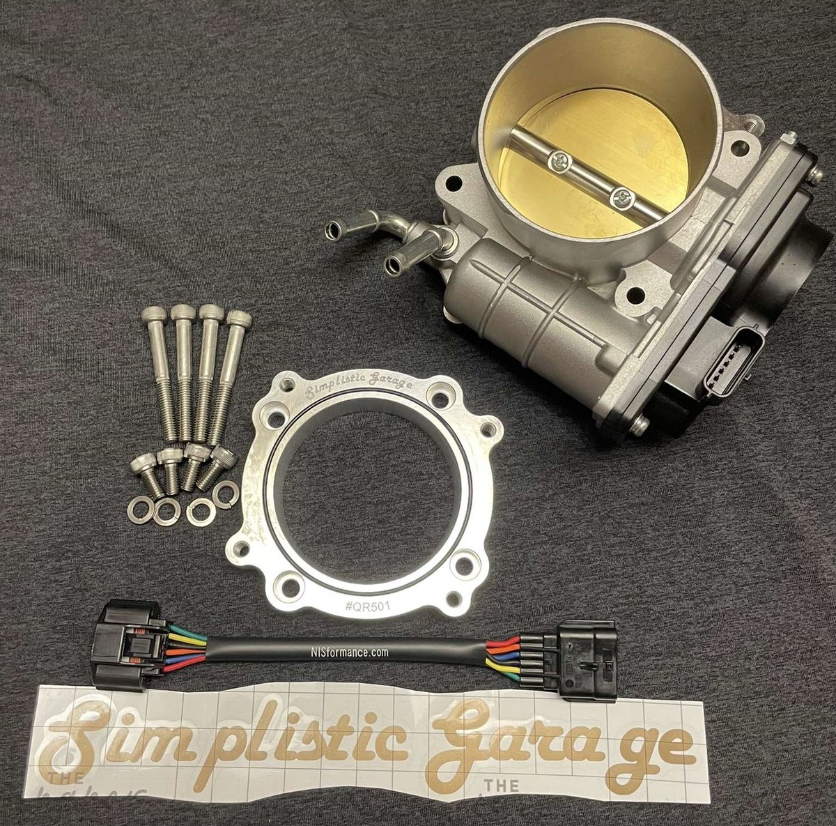 70mm Throttle Body Kit for QR25DE B15 w 2nd Generation Manifold