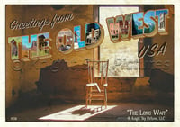 Greetings from the Old West, USA Post Cards (10-pack)