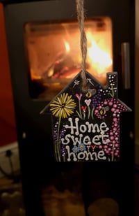 Image 3 of Home sweet home / new home house slate