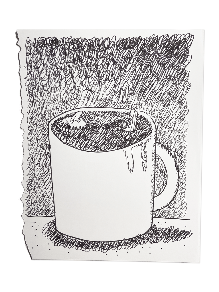 "COFFEE BLUES" DRAWING