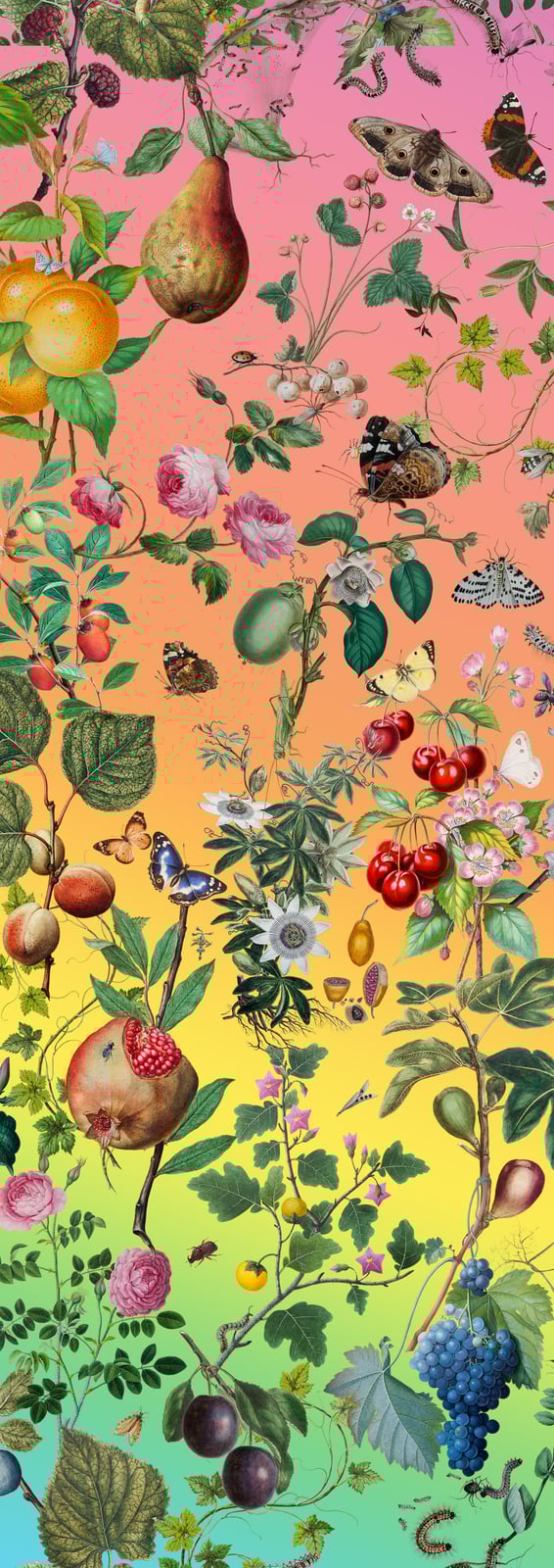 Fallen Fruits Ltd Vogelfutterstation für Lippensamen Grau