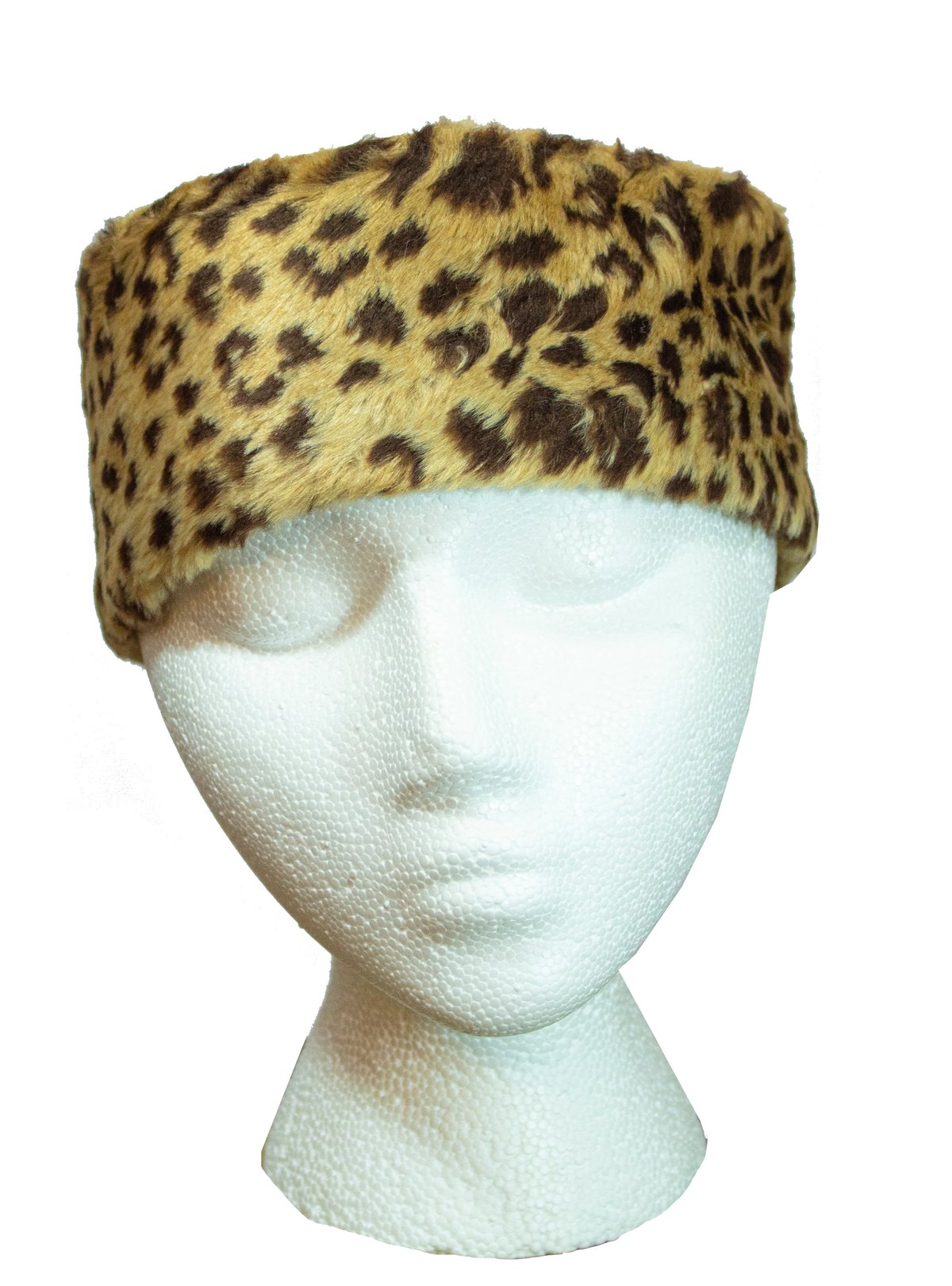 Image of Leopard faux fur bolero