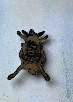 Image of Dissected Bunny Brooch 