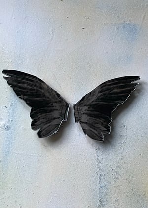 Image of A Pair of Bird Wings Brooches 