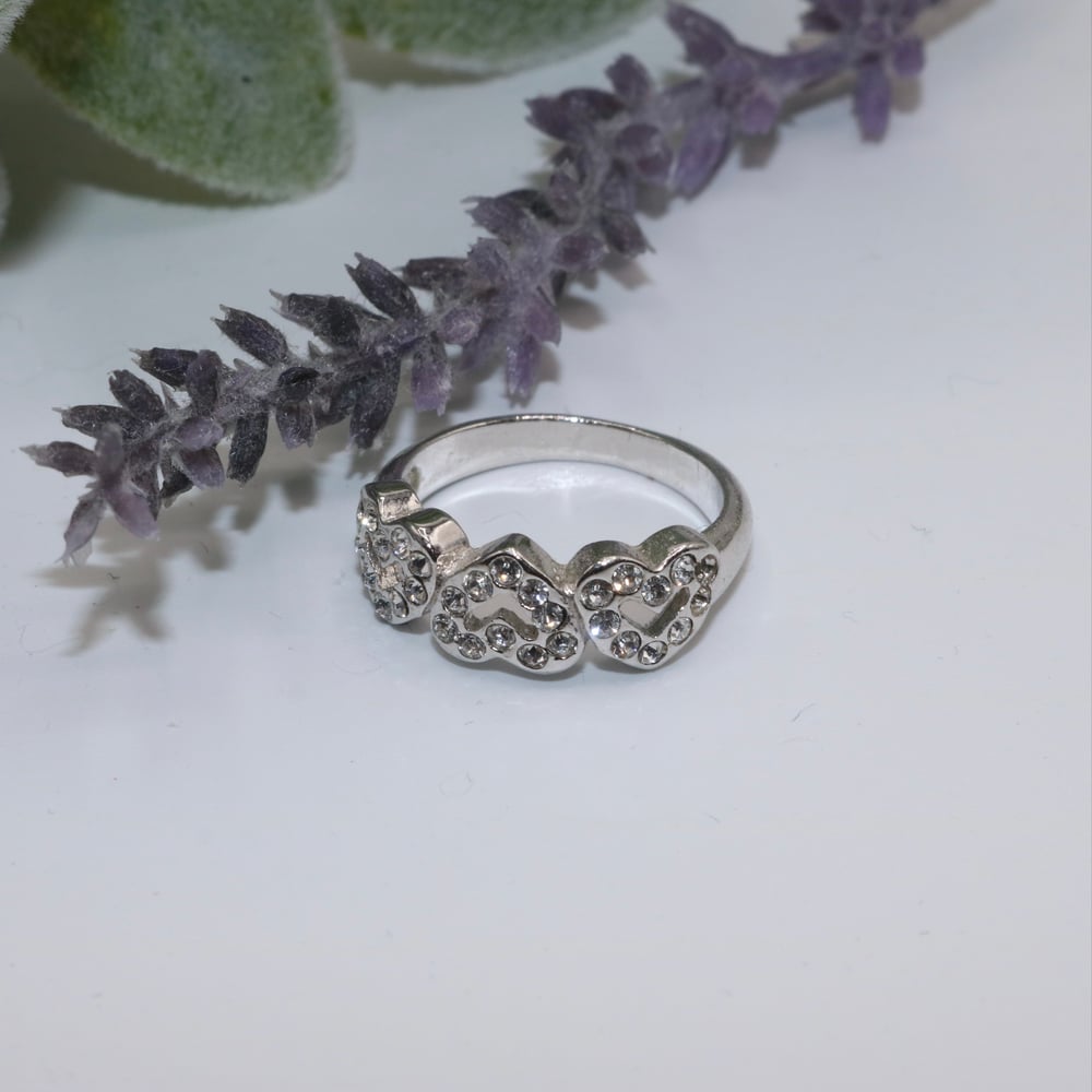 Image of Infinite Love Ring Size 7
