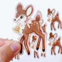 Retro Deer Sticker