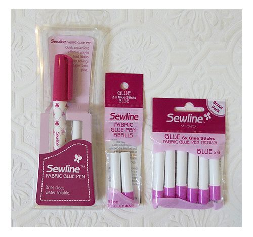 Sewline Fabric Glue Sticks this is for 2 Packs of 2 2 Pink and 2