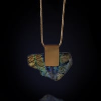Image 1 of ASCENSION GATE necklace// Labradorite crystal