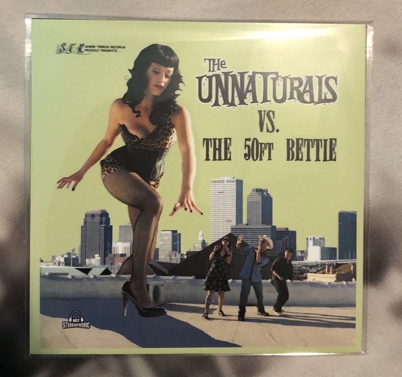 Image of The Unnaturals Vs The 50ft Bettie CD