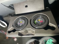 Image 3 of 1999 - 2006 Chevy Silverado/GMC Sierra Cupholder Gauge Pods (AEM X-Series)