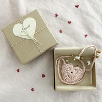Image 3 of MON AMOUR petit coeur fleuri