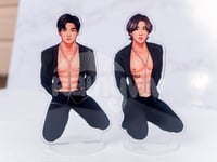 Image 3 of [Clearance] Fake Love - JK & JM Acrylic Standees