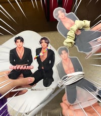 Image 5 of [Clearance] Fake Love - JK & JM Acrylic Standees