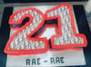 Dior Number Cake 