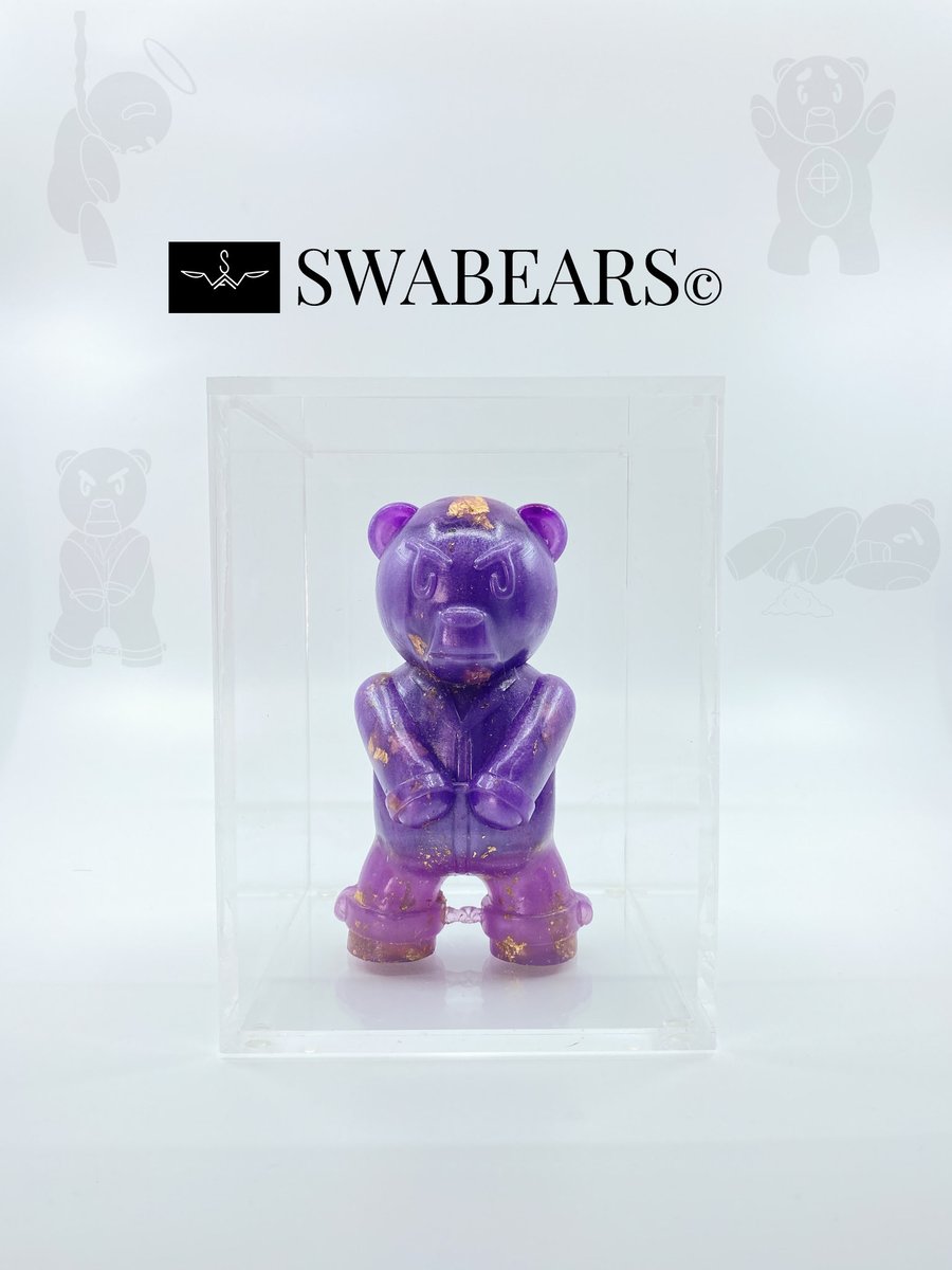 Image of PURPLE GOLD LEAF SWABEAR