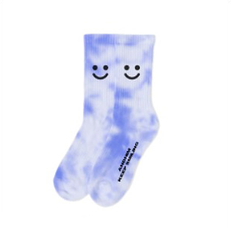 Image of "Smiley" Socks Batik