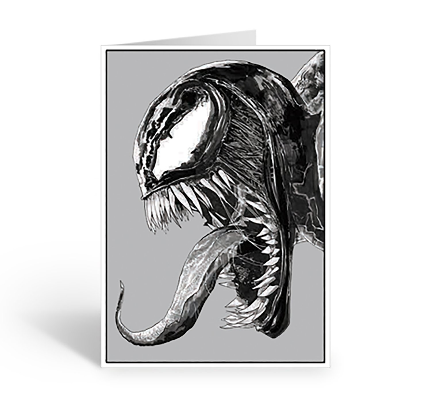 Venom Greetings Card with Envelope (C6 Size)
