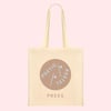 <span style="color: #f4cccc;"> LAST PIECES</span>  Poetic Pastel Press - Organic Cotton Bag